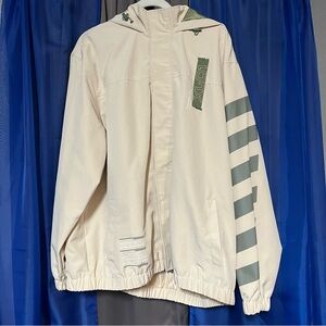 Disney Pixar Toy Story Buzz Lightyear Hooded Jacket Windbreaker Adult XL